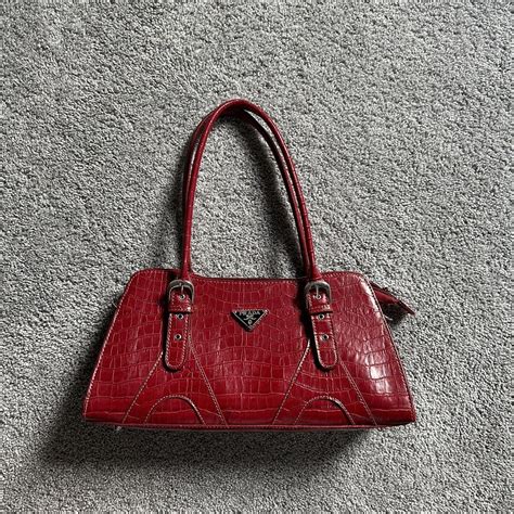 red snakeskin prada bag|prada snakeskin shoulder bag.